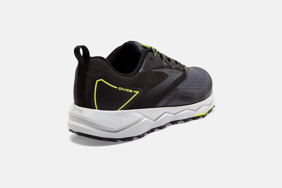 Brooks Running Shoes - Divide 2 Trail Mens - Black - WMO-972435